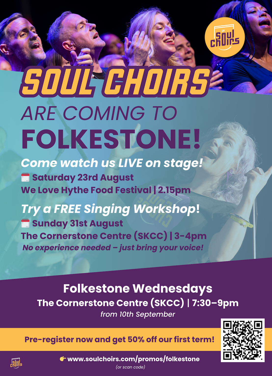 Folkestone Soul Choir Launch Workshop