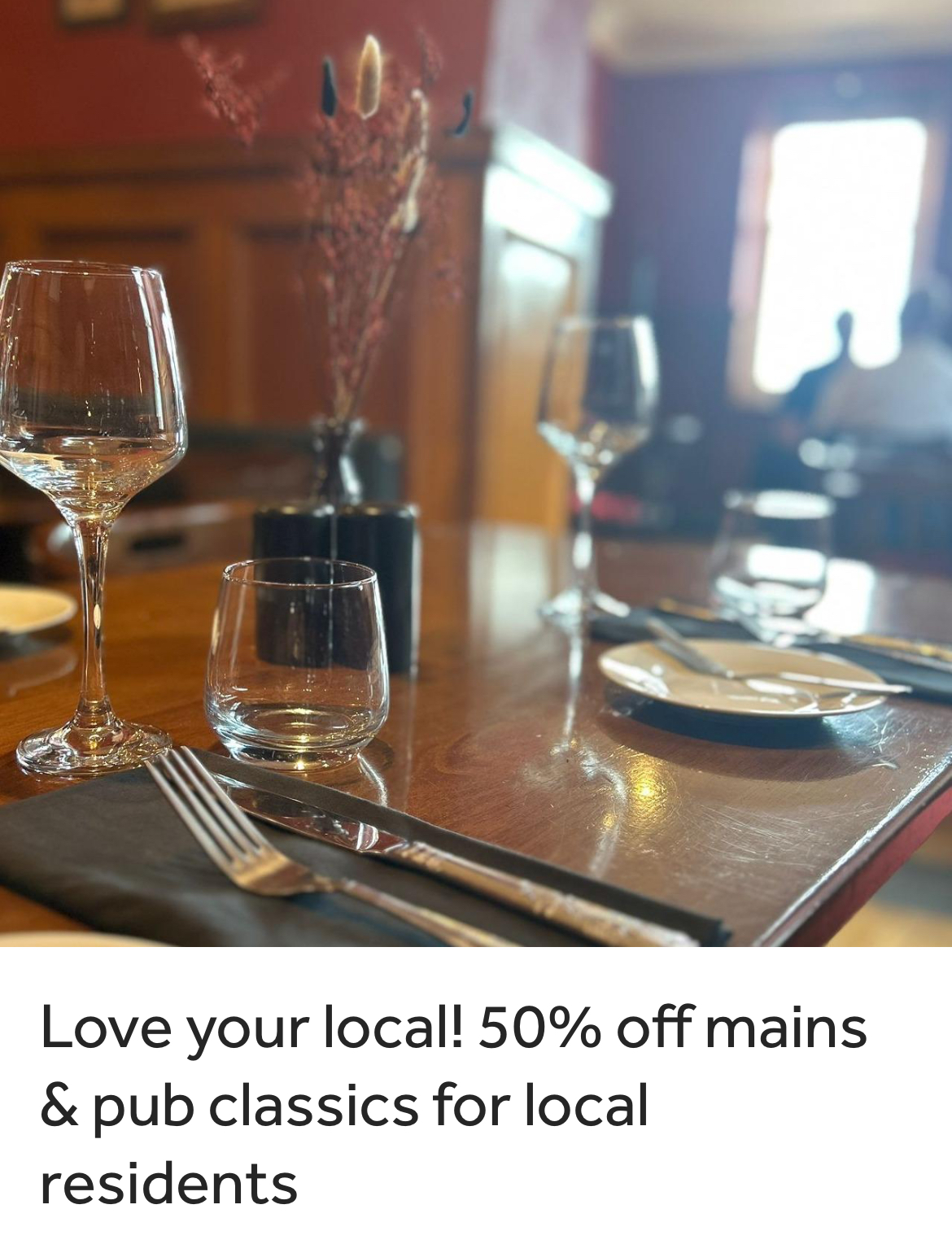 ‘Love Your Local’ at The Mariner