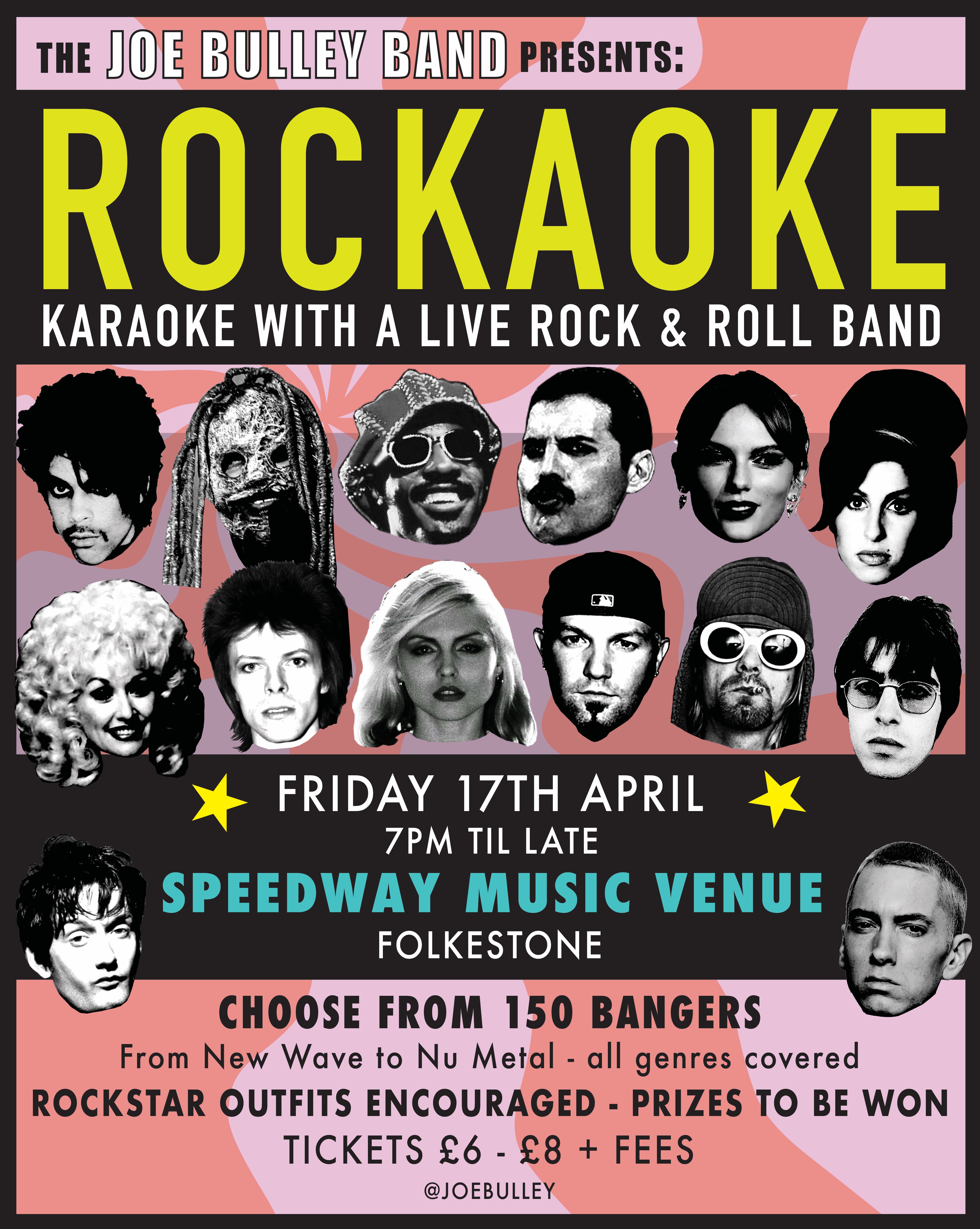 The Joe Bulley Band presents: ROCKAOKE