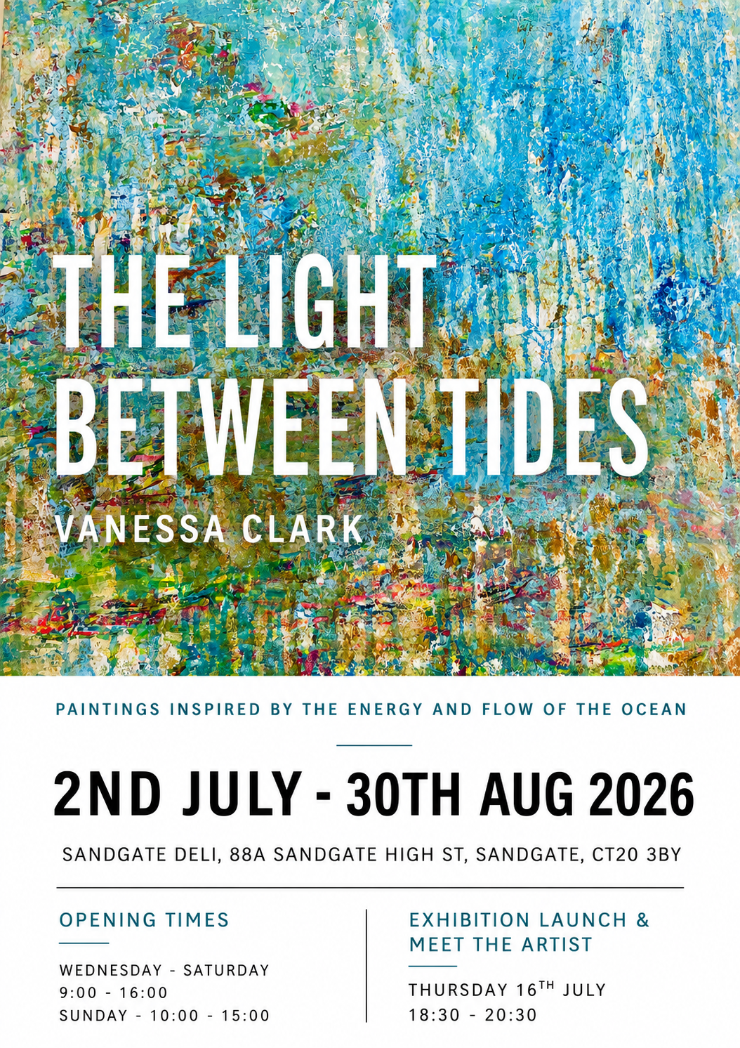 The Light Between the tides art exhibition