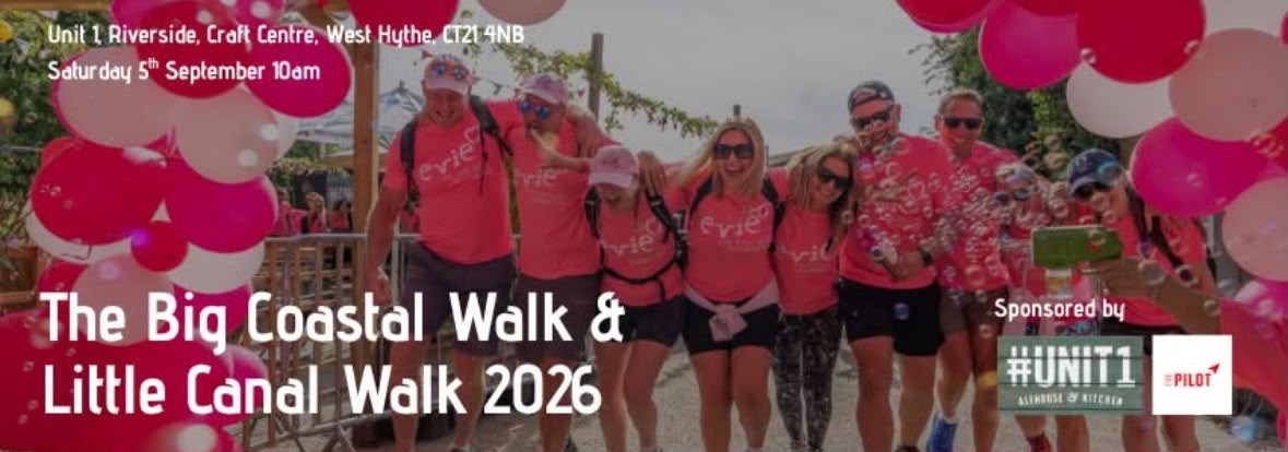 The Evie Dove Foundation Big Coastal Walk & Little Canal Walk 2026