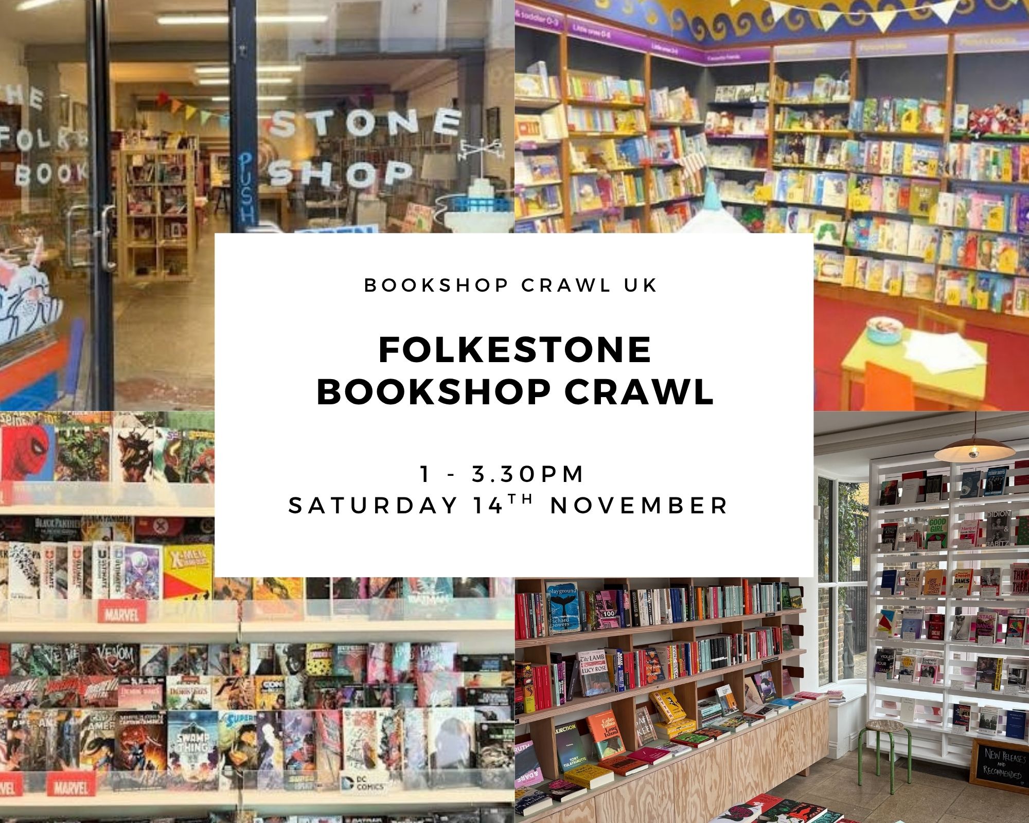Folkestone Bookshop Crawl